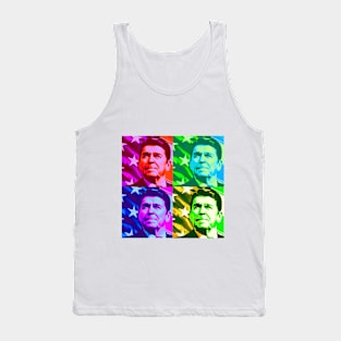 Pop Art - Ronald Reagan Tank Top